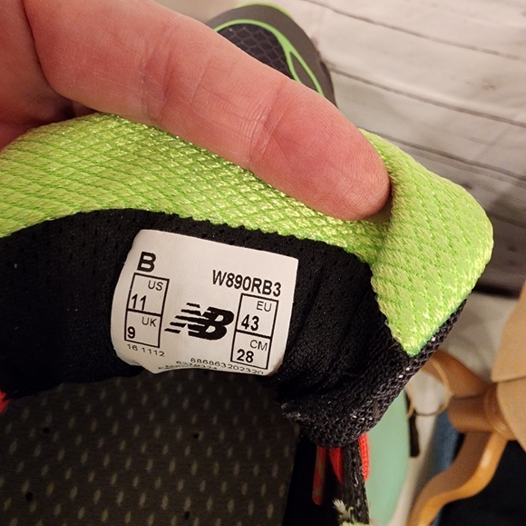 New Balance 890 Running Shoe size 11 Neon - Picture 6 of 6